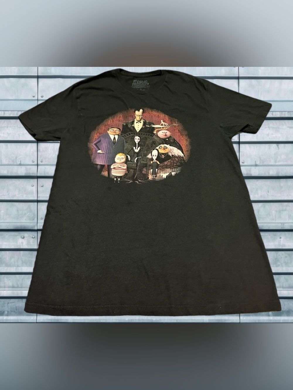 The Addams family’Black Graphic Tee - Crewneck Shirt M